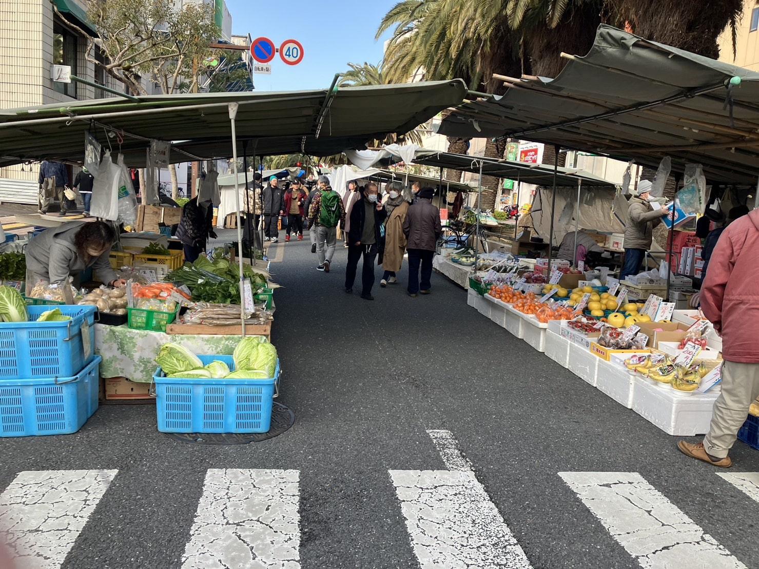 高知県の露店!土佐日曜市